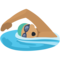 Person Swimming - Medium emoji on Facebook